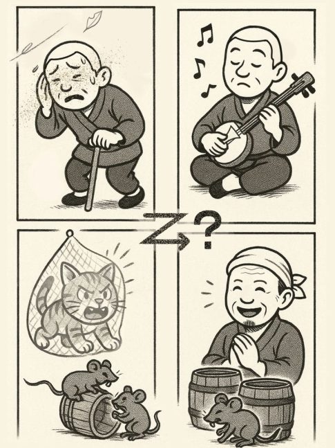 風が吹けば桶屋が儲かる