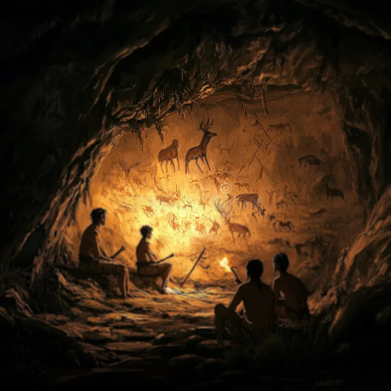 原始時代の洞窟